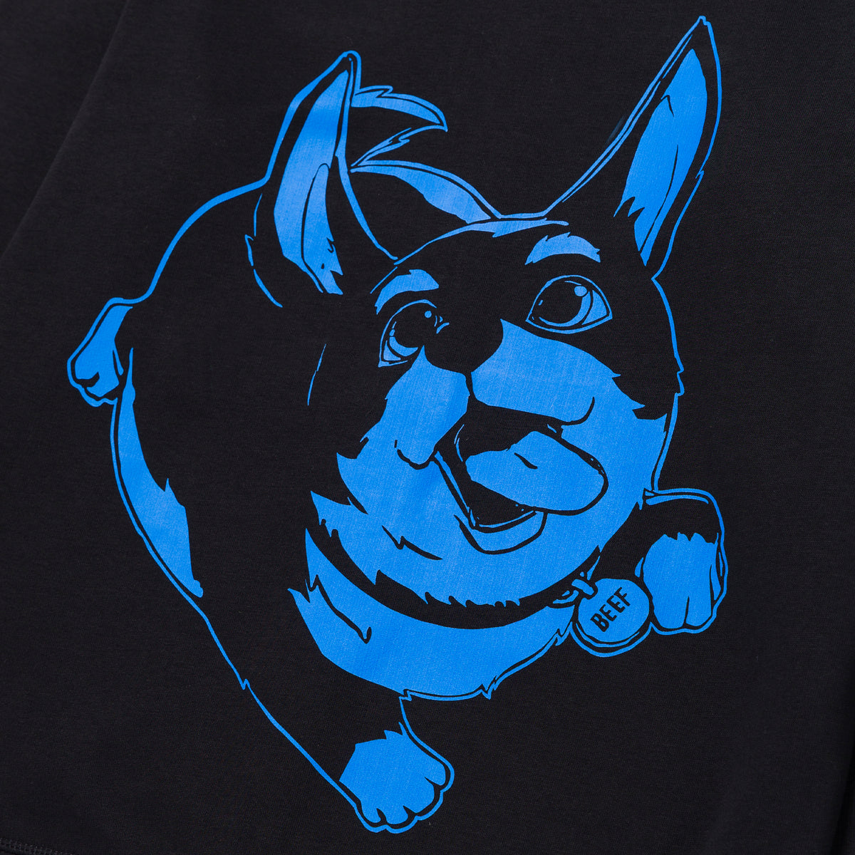 Blue Beef Zip-Up Hoodie