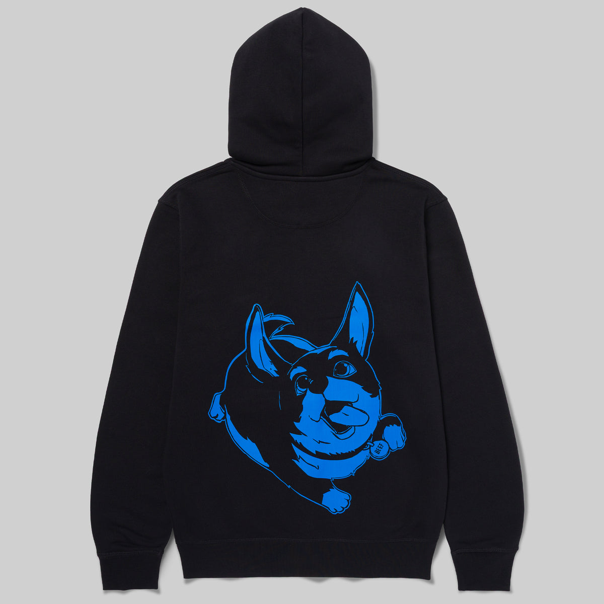 Blue Beef Zip-Up Hoodie