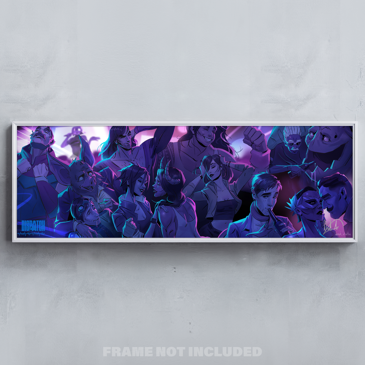 Z-Team Party Album Art (Signed & Numbered)