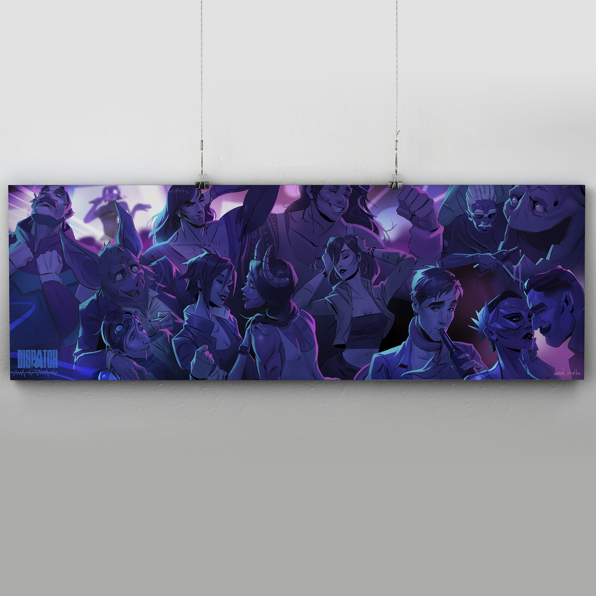 Z-Team Party Vinyl Art (Standard)